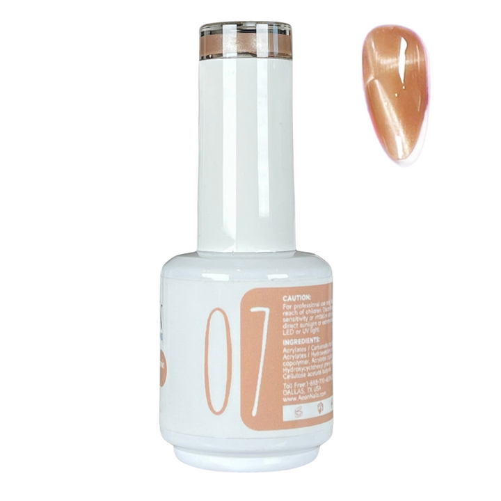 AEON NUDE SHADE CERAMIC CAT EYE GEL 15ml #07