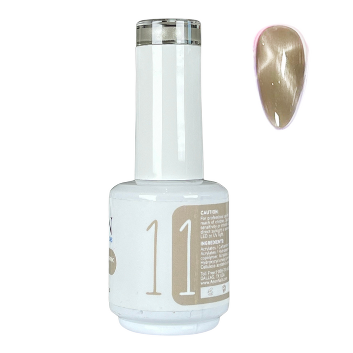 AEON NUDE SHADE CERAMIC CAT EYE GEL 15ml #11