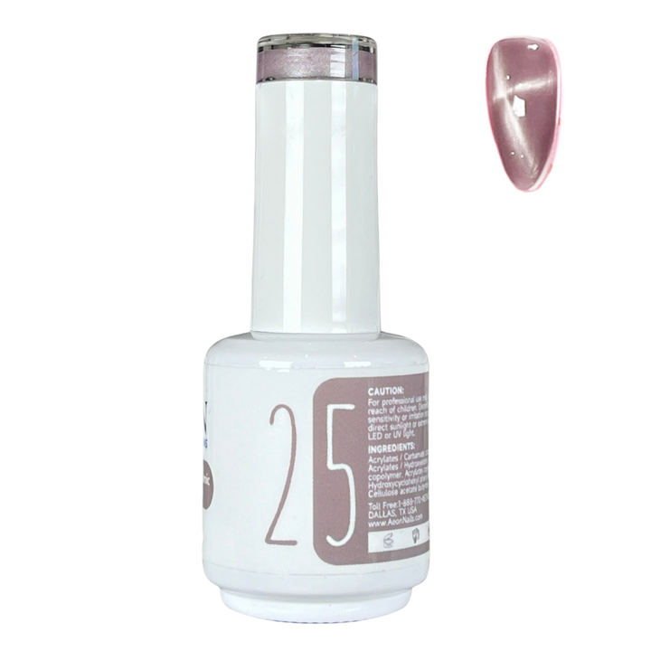 AEON NUDE SHADE CERAMIC CAT EYE GEL 15ml #25