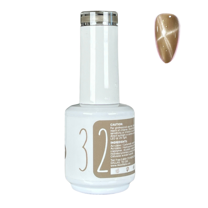 AEON NUDE SHADE CERAMIC CAT EYE GEL 15ml #32