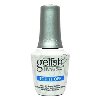 Gelish GEL Top It Off Sealer Finish Gel Polish Top Coat 15ml